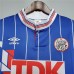 Ajax 90/91 Away Red&Blue Soccer Jersey